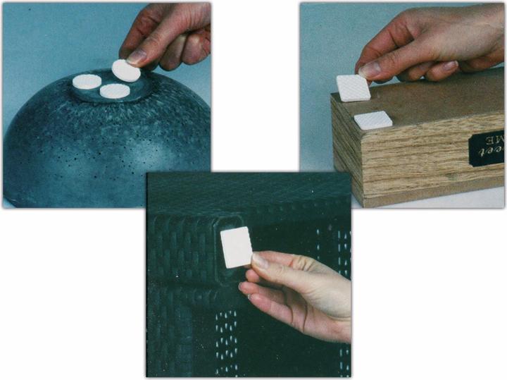 Produktbild Kinzo Skid pads EVA 28pc 3as (Filzgleiter, 28 Stück)
