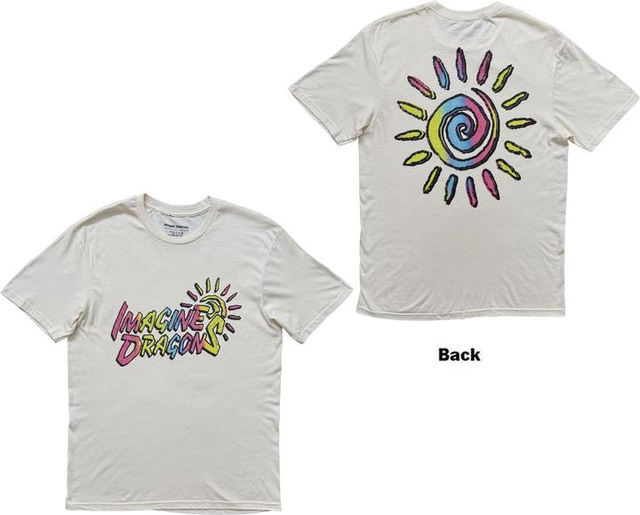 Produktbild Imagine Dragons Sun Logo Back Print (S)