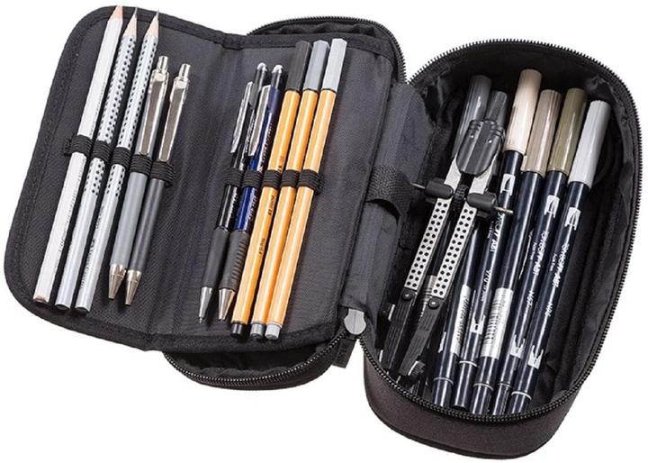 Produktbild Walker Etui Pencil Box 21 x 10 x 6 cm, leer Batik Purple