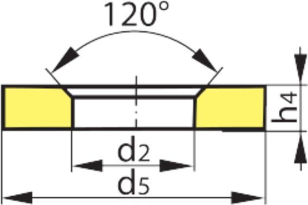 Produktbild Amf Kegelpfanne (M10)