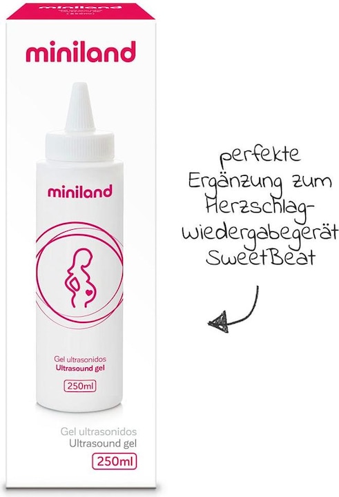 Image du produit Miniland Accessoires grossesse Gel à ultrasons pour lecteur de battements de coeur SweetBeat