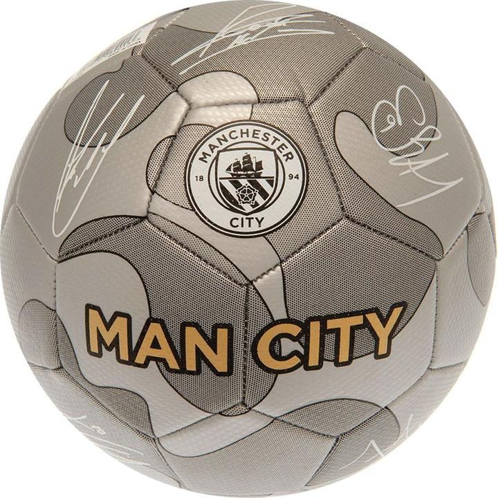 Produktbild Manchester City FC Fussball mit Unterschriften (5)