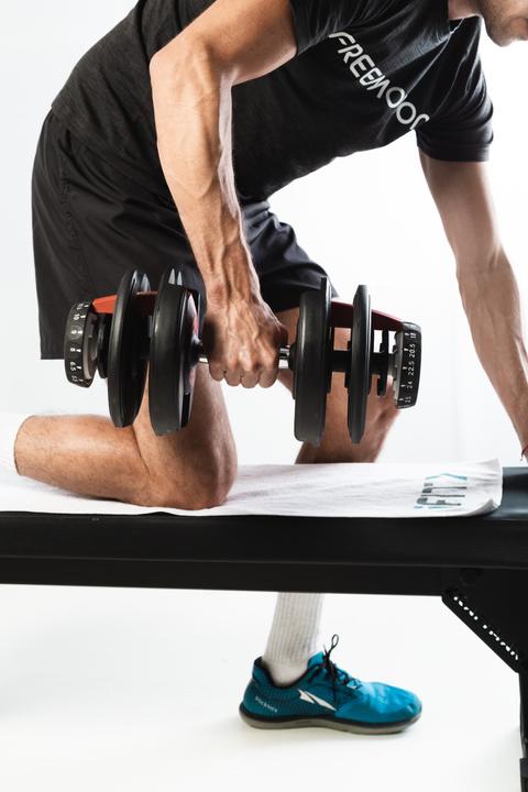 Actual product image Swip Adjustable Dumbbells (1 x 2.5 kg - 24 kg)