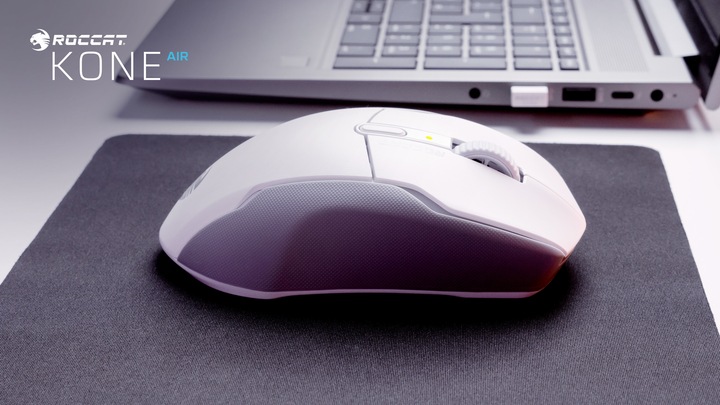 Produktbild Roccat kabellose Maus Kone Air, weiss (ROC-11-452-05) (Kabellos)