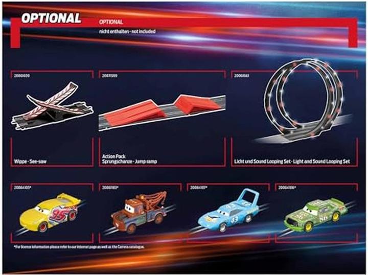 Actual product image Carrera GO... - Disney-Pixar Cars - Glow Racers