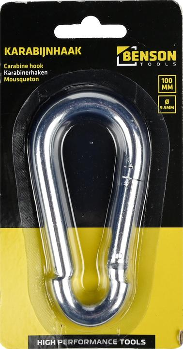 Actual product image Benson Carabiner hook 9.5 mm 3/8"