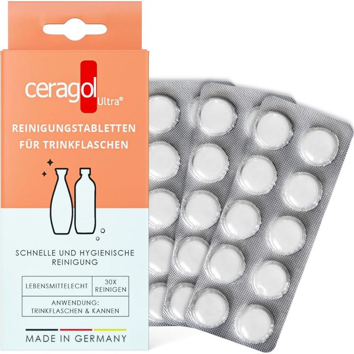 Image du produit Ceragol ultra Nettoyant pour gourde Pastilles de nettoyage