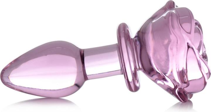 Produktbild XR Brands Glass Small Anal Plug Rose