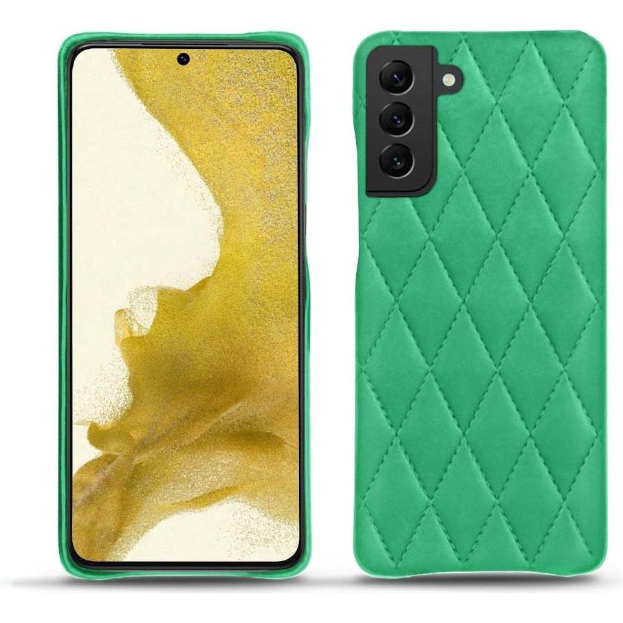 Noreve Lederschutzhülle (Samsung Galaxy S22), Smartphone Hülle, Grün