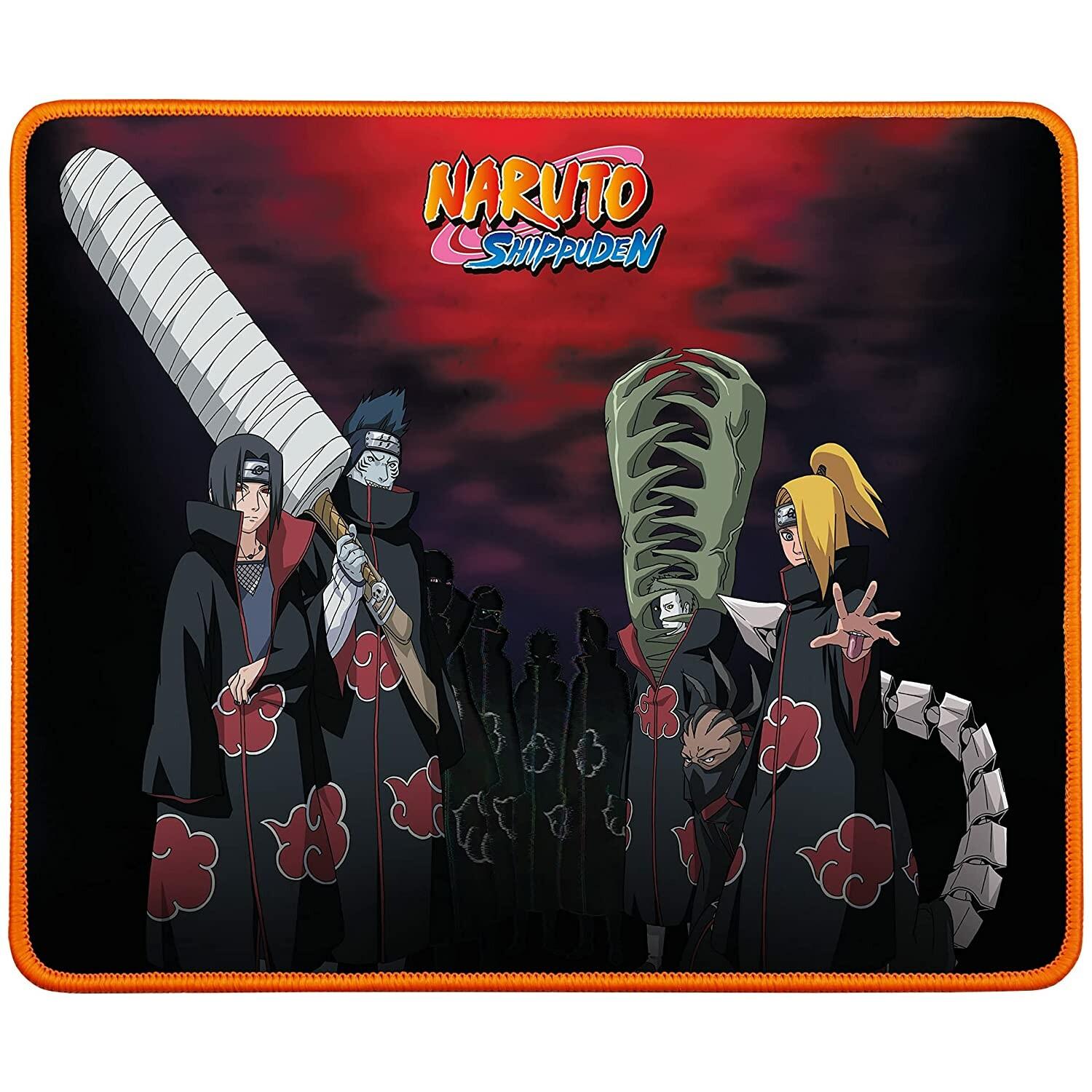 Konix Tappetino per mouse Naruto - Akatsuki (M), Tappetino mouse, Multicolore