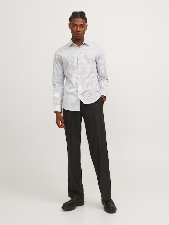 Produktbild Jack & Jones Jprblaexpress Minimal Print Shirt L/S (XXL)