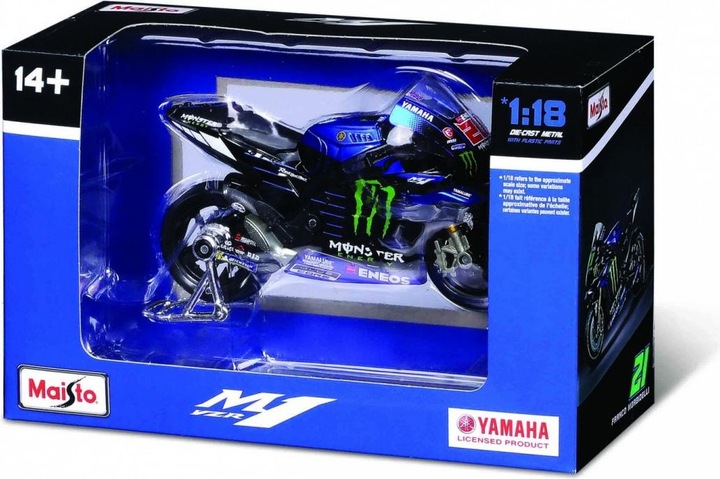 Immagine prodotto Maisto Moto GP 1/18 2022#21 F. Morbidelli
