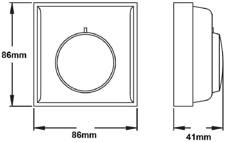 Produktbild Euro3plast Warmluftverteilung mit Thermostat