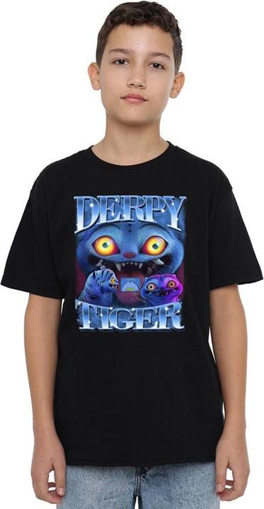 Immagine prodotto K-Pop Demon Hunters Maglietta Derpy Tigre Bambini (140, 146)