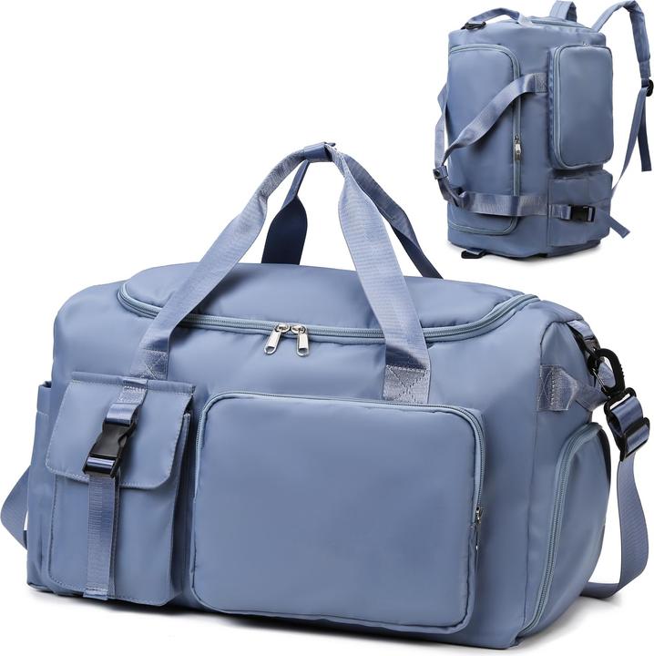 Produktbild Only-Bags.Store Sporttasche Reisetasche mit Schuhfach Nassfach Wasserdichte Trainingstasche Reiseseesack mit (42 l)