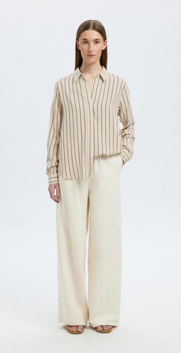 Image du produit Selected Femme Streifen Langarmhemd (42)