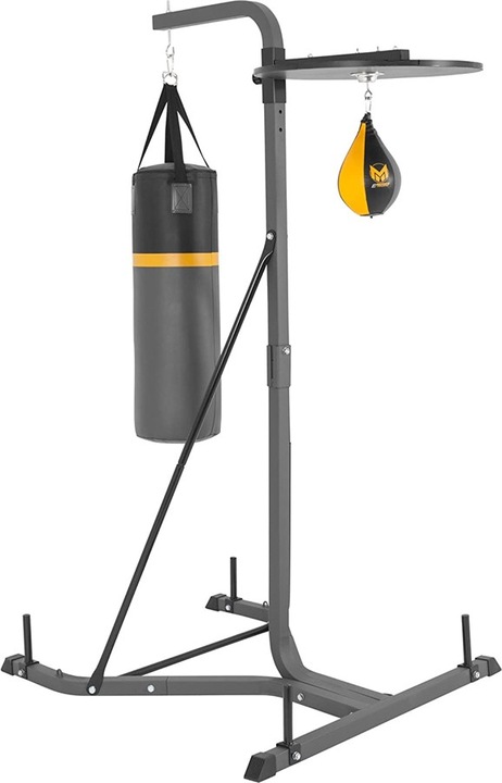 Image du produit Gyronetics Station de boxe avec sac de frappe et punching ball - 1149 (117 cm, 21 kg)