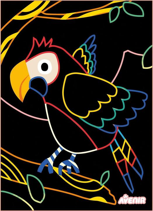 Actual product image Avenir AVE Scratch-4 Magic Birds
