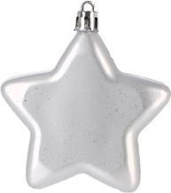 Immagine prodotto edelman Decorazioni per albero infrangibili in argento 40 pezzi