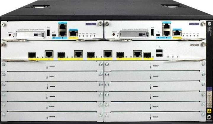 Actual product image HPE MSR4080 Router Chassis Cable Router