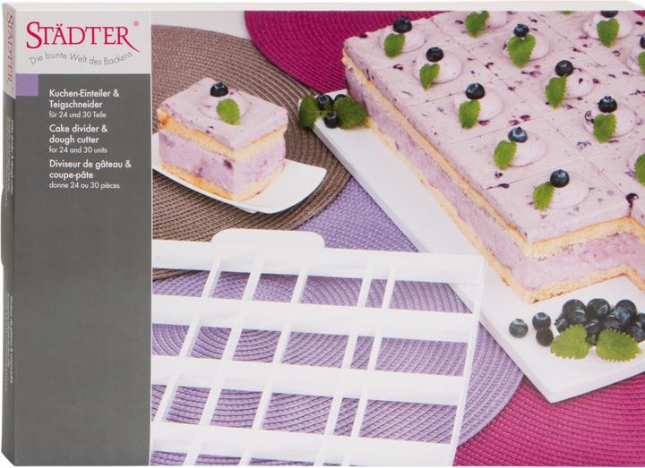 Image du produit Städter Diviseur de gâteau 24 ou 30 pièces