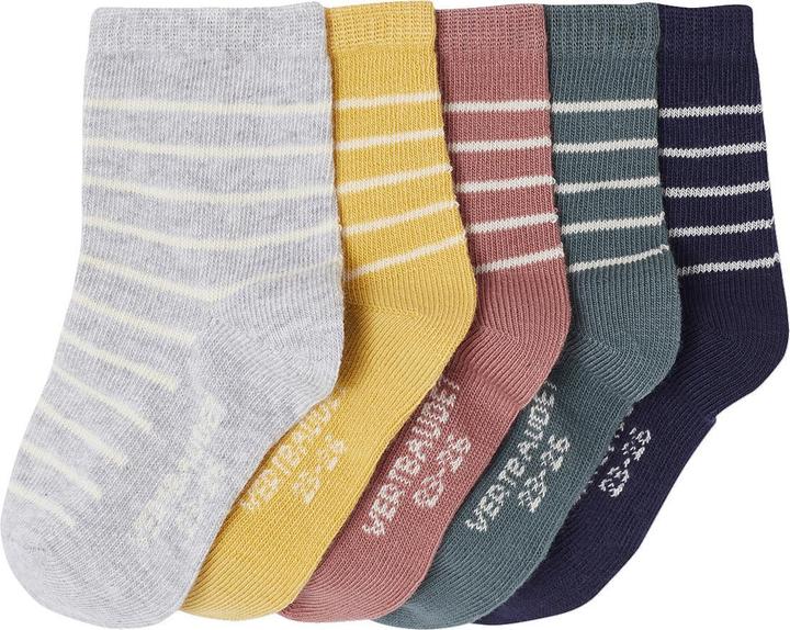 Vertbaudet 5er-Pack Socken mit Streifen, Baby (18)