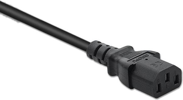 Produktbild Qoltec Stromkabel für USV, IEC C13/C14, 3x1,0mm2, 1,5m (1.50 m)