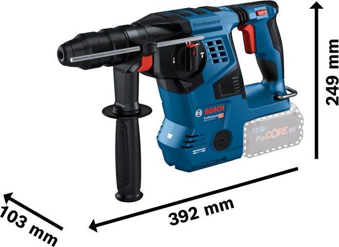 Actual product image Bosch Professional GBH 18V-28 CF Solo (Rechargeable battery operated)