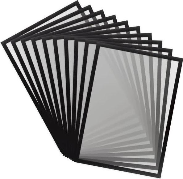 Produktbild Tarifold Magnetschild Magneto Solo Pro 195247 A3 sw 10 St./Pack.