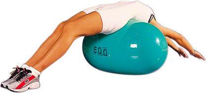 Actual product image Original Pezzi Pezzi therapy roll Eggball, 65cmx95cm, green (65 cm)