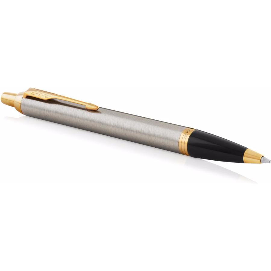 Thumbnail - Parker Pen, Schreibstifte, IM Brushed Metal G.C. (Silber, 1 x)