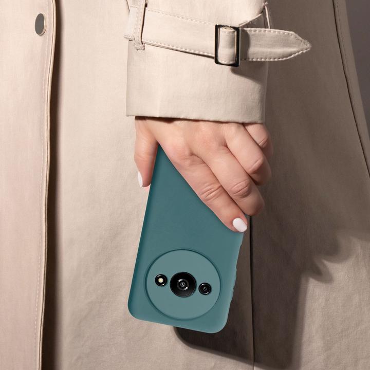 Image du produit Cadorabo Coque pour Xiaomi RedMi A3 / A3X TPU Liquid Silicone Case (Xiaomi Redmi A3)