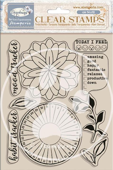 Stamperia Clear-Stamps "Dewdrops"