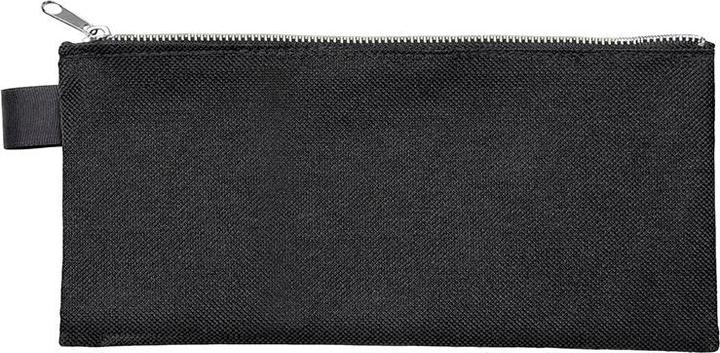 Veloflex Reissverschlussbeutel DIN lang schwarz/silber (DL, 1 x)