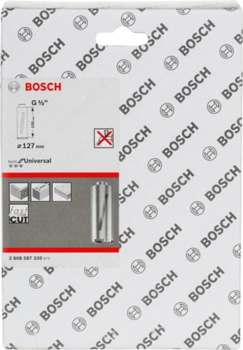 Image du produit Bosch Professional Zubehör PRO Core Cutter dry, 127 x 150 mm, G 1/2 pouce (127 mm)