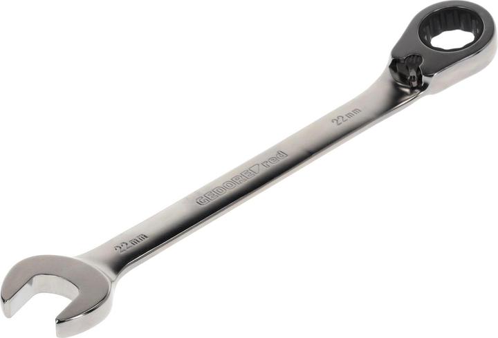 Actual product image Gedore Red Combination ratchet open-end wrench (22 mm)
