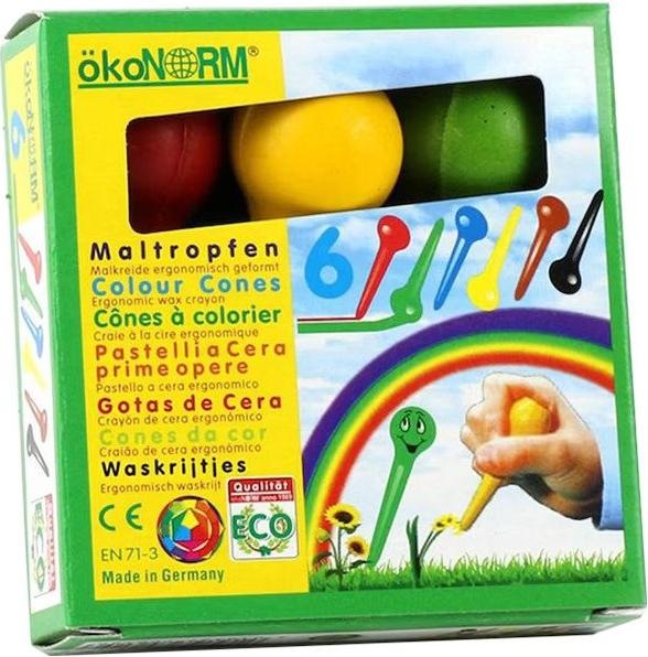 Image du produit ÖkoNorm Maldrops (Vert, Rouge, Bleu, Jaune, Noir, 6 x)