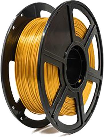 Actual product image FlashForge PLA Silk 1kg Gold 3D Filament 1.75mm (PLA, 1.75 mm, 1000 g, Gold)