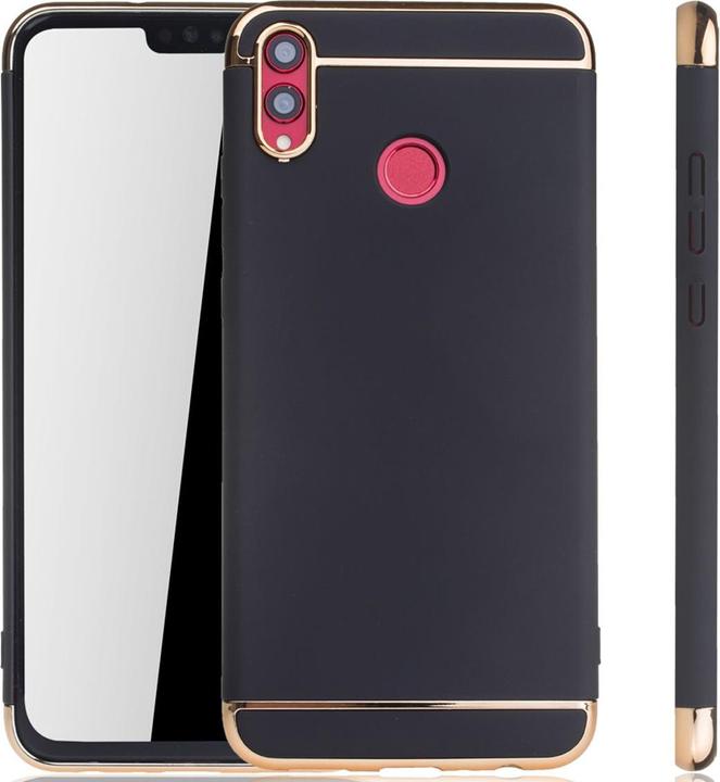 Produktbild König Design Huawei Honor 8X Hülle Case Handy Cover Schutz Tasche Schutzhülle Bumper Schwarz (Honor 8X)
