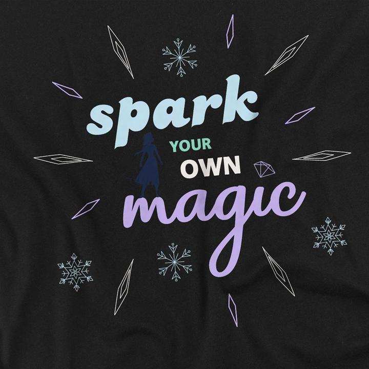 Image du produit Disney Frozen - T-shirt SPARK YOUR OWN MAGIC - Adulte (S)