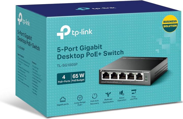 Image du produit TP-Link Tl-Sg1005p (5 ports)
