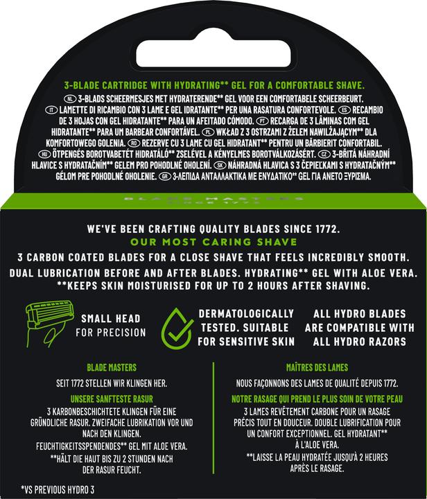 Immagine prodotto Wilkinson Hydro 3 Ersatzklingen (4x)