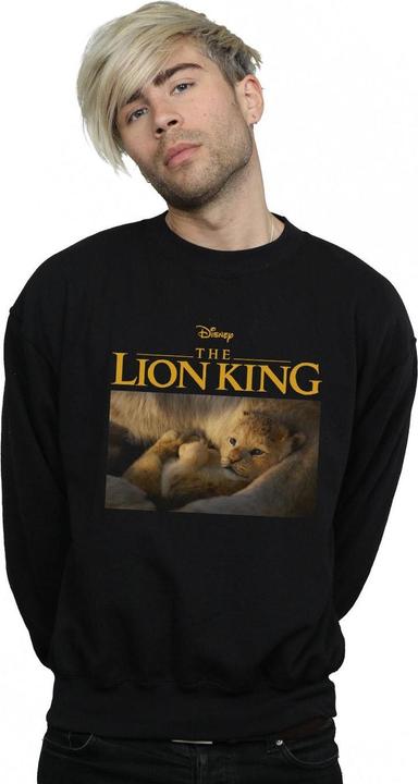 Actual product image Disney Mens The Lion King Movie Baby Simba Photo Sweatshirt (XL)