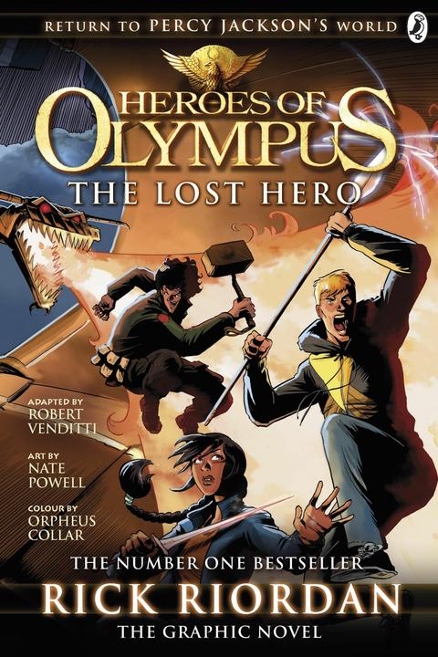 Produktbild Heroes of Olympus: The Lost Hero, Graphic Novel, english edition (Englisch, Rick Riordan, 2014)