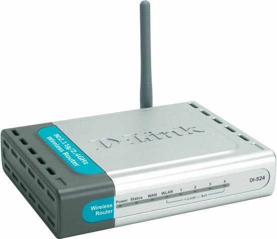 Immagine prodotto D-Link DI-524, Router wireless a 54 Mbit/s