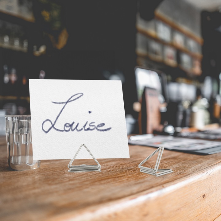 Actual product image Relaxdays place card holder