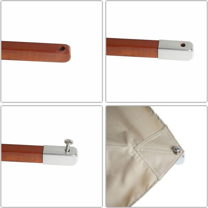 Image du produit Mendler Housse pour parasol gastronomique en bois, housse de parasol de remplacement, ronde Ø4m polyester (4 m)