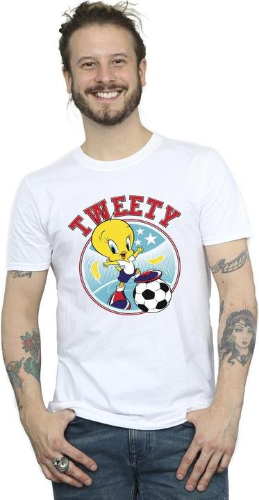 Produktbild Looney Tunes Tweety Football Circle TShirt (3XL)
