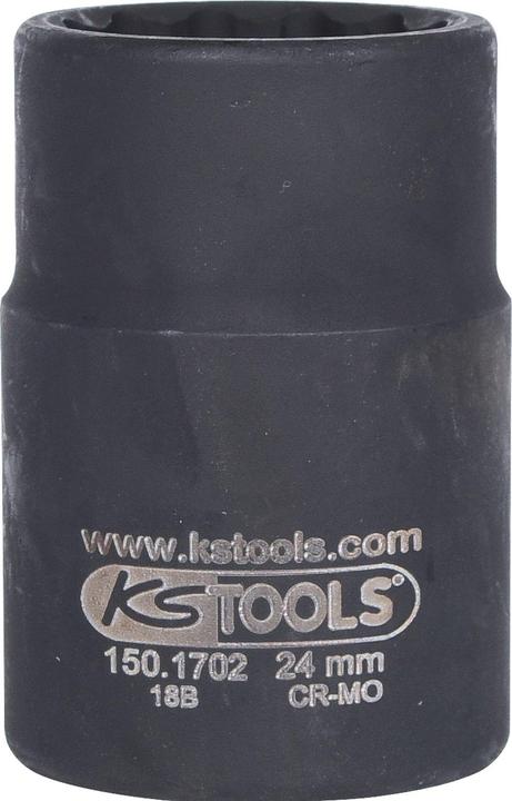 Produktbild KS Tools 3/4 Antriebswellen-Kraft-Stecknuss.24mm.12-kant (34 mm)