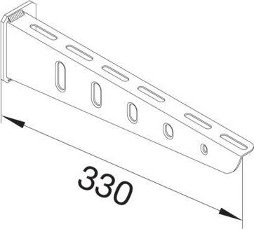 Actual product image Hager Cantilever (Duct, 33 cm)
